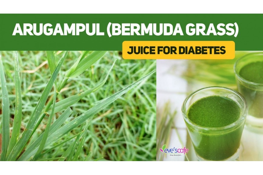 Evescafe | Arugampul Juice Recipe & Health Benefits of Bermuda Grass