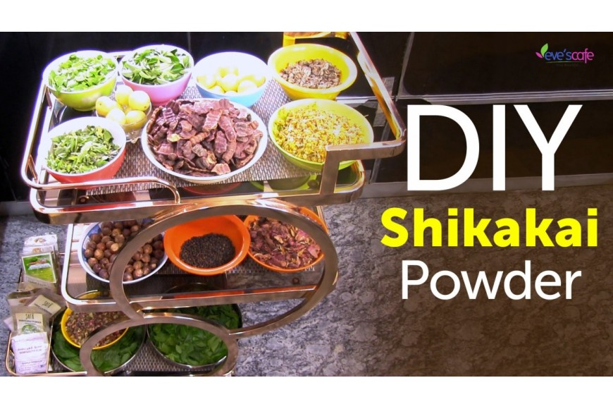 Shikakai Powder Preparation at Home (Herbal Shampoo) – DIY
