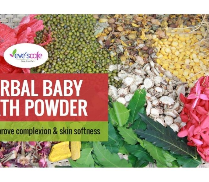 HERBAL BABY BATH POWDER FOR BABIES & TODDLERS | 100 % Natural