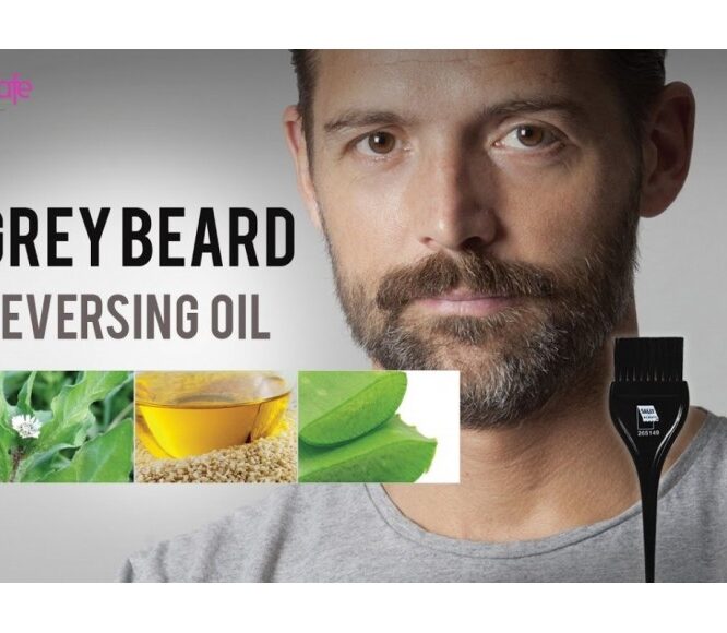 Grey Beard Reversing Oil | Beard Oil Get rid of White Beard