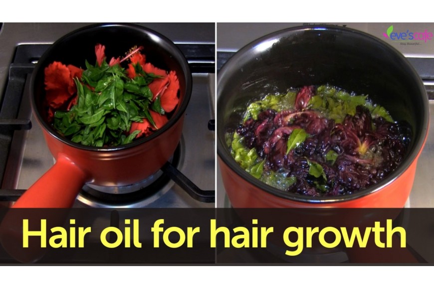 Evescafe | Hair Oil Preparation for Hair Darkening and Hair Growth
