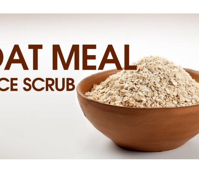 Exfoliate Skin Using Oat Meal Face Scrub | Natural Face Scrub
