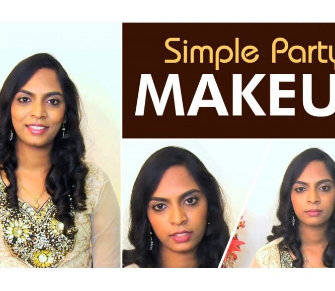 Evescafe | Easy Festive Makeup Tutorial with Hair Curls