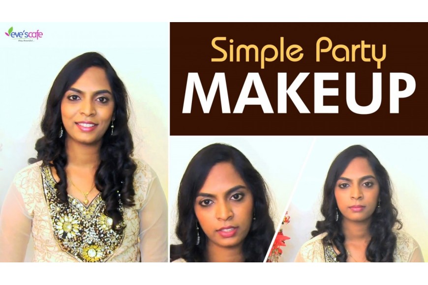 Easy Festive Makeup Tutorial with Hair Curls