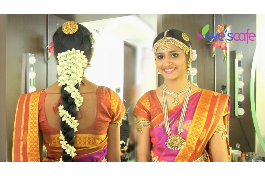 Evescafe | Traditional Bride Makeup South Indian Bride