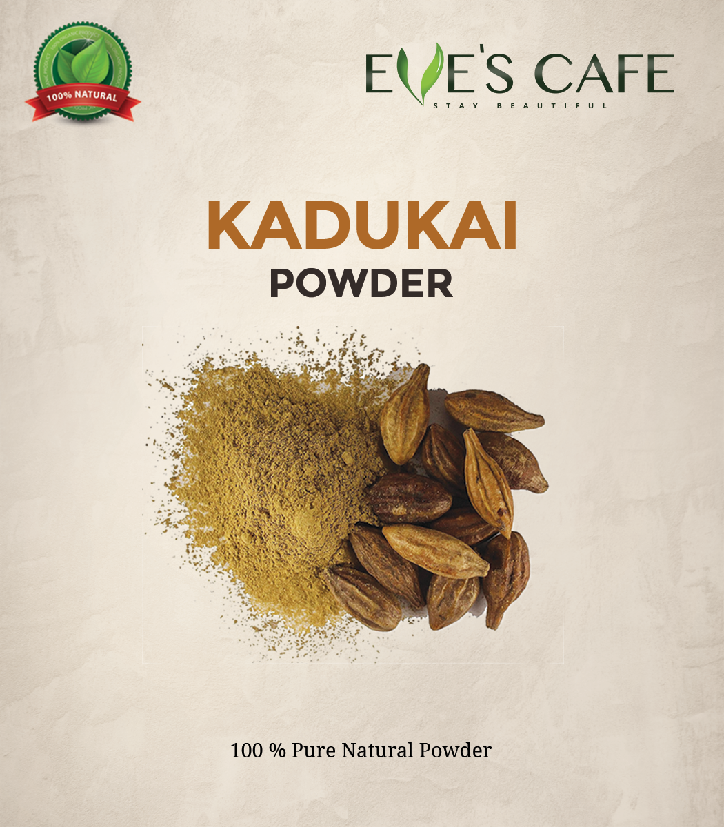Kadukkai Haritaki Powder for Hair | Kadukkai Powder for Hair
