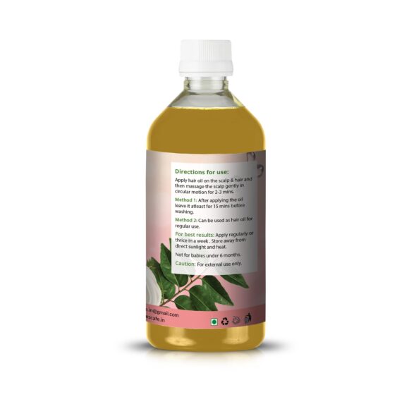 Herbal baby hair oil