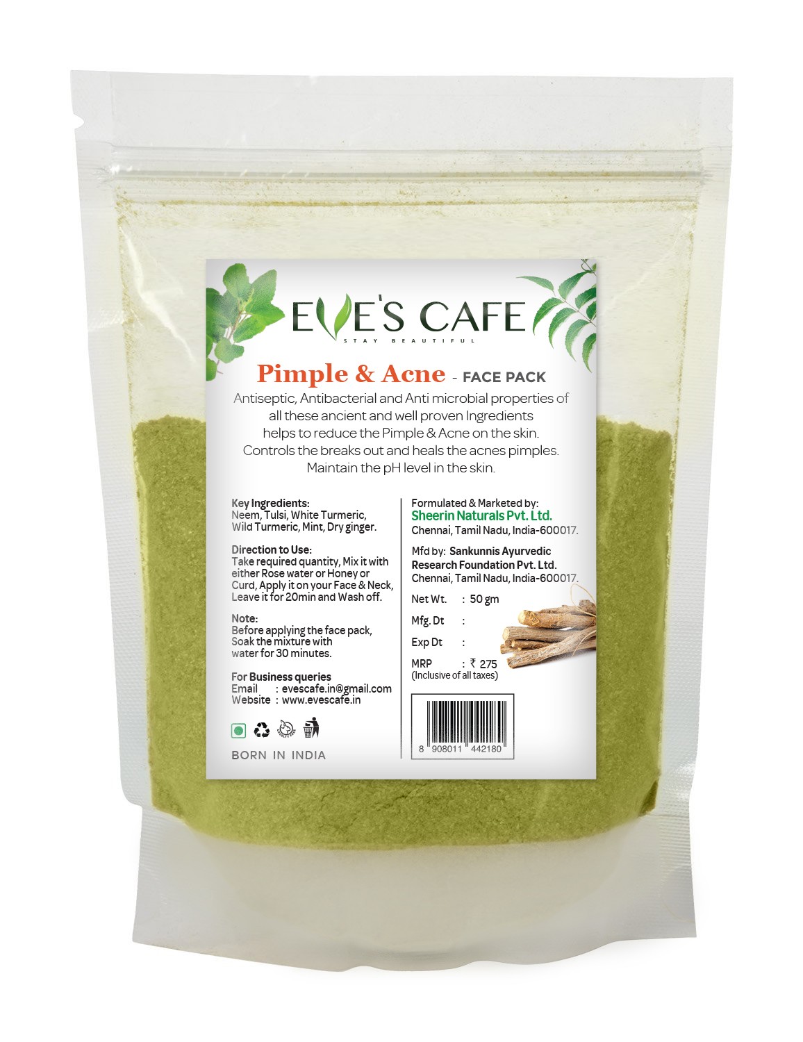 Pimple & Acne Cure Face Pack